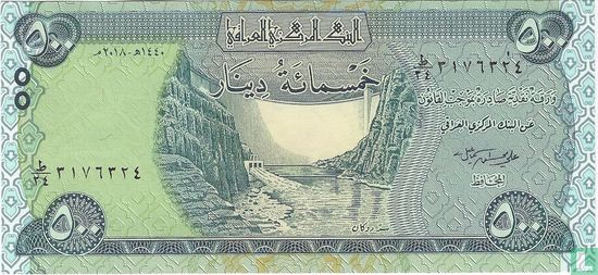 Irak 500 Dinars 2018 - Afbeelding 1