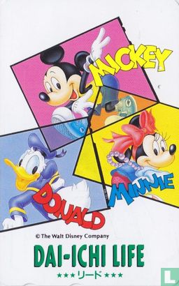 Dai-ichi Life - Donald, Mickey and Minnie - Bild 1
