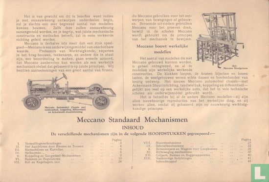 Meccano Standaard Mechanismen  - Image 3