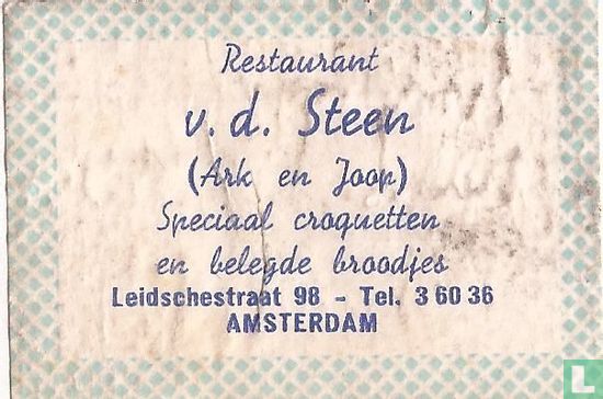 Restaurant v.d.Steen
