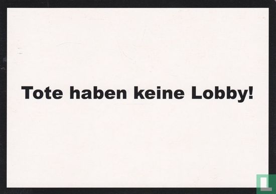 B05534 - ARD "Tote haben keine Lobby!"