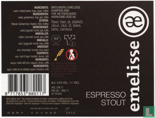 Emelisse Espresso Stout 