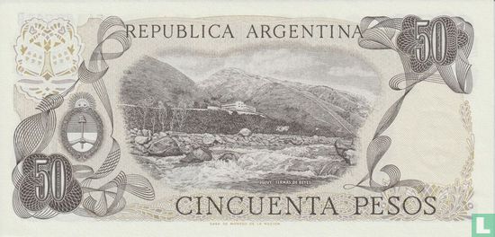 Argentinië 50 Pesos (Porta - Diz) - Afbeelding 2