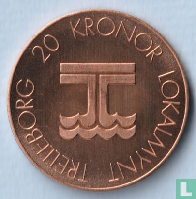 Trelleborg 20 kr 1994 - Image 2