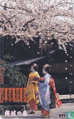 Dancing Girls in Spring - Afbeelding 1