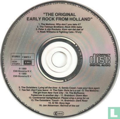 The Original Early Rock from Holland - Image 3