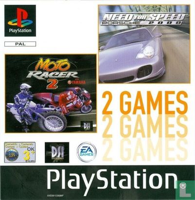 Need For Speed: Porsche 2000 + Moto Racer 2 - Afbeelding 1