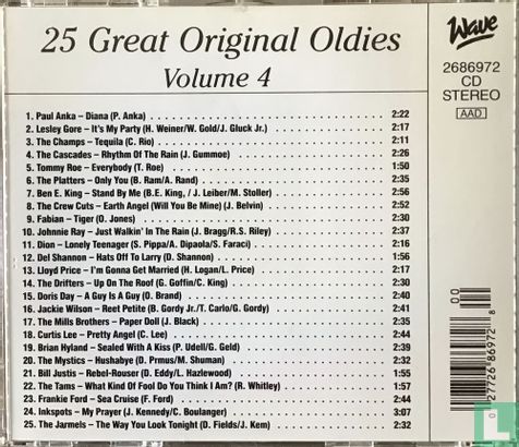 25 Great Original Oldies Volume 4 - Image 2
