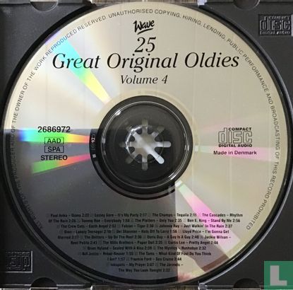 25 Great Original Oldies Volume 4 - Afbeelding 3