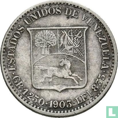 Venezuela 25 centimos 1903 - Image 1