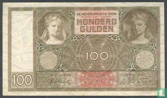 100 gulden Nederland (PL97.d2.b) - Afbeelding 1