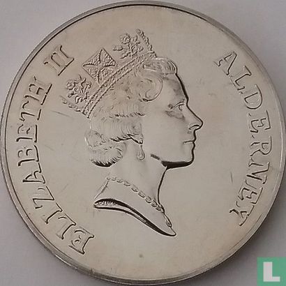 Alderney 2 pounds 1995 "50th anniversary Liberation of the Channel Islands" - Afbeelding 2