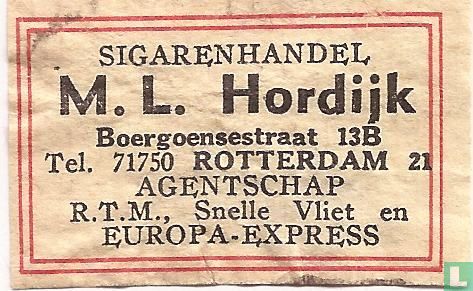 Sigarenhandel M.L.Hordijk