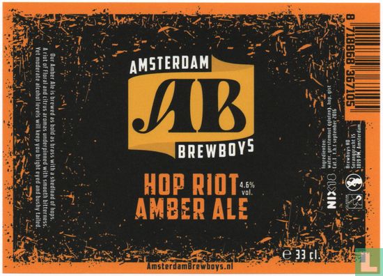 Hop Riot Amber Ale