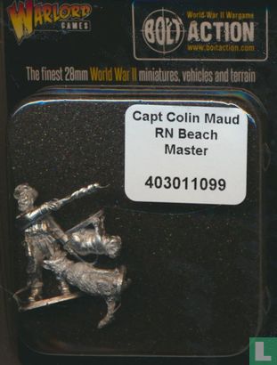 Capt. Colin Maud RN Beach Master