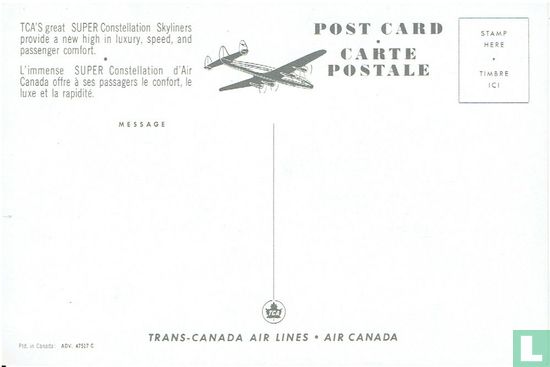 Trans Canada Airlines TCA - Lockheed L-749 - Image 2