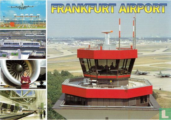 Frankfurt Airport (Tower, Bahnhof, Magnetbahn) - Afbeelding 1