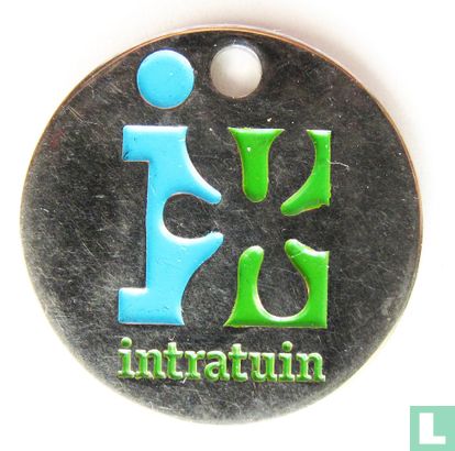 Intratuin(dubbelzijdig)[blauw-groen] - Afbeelding 1