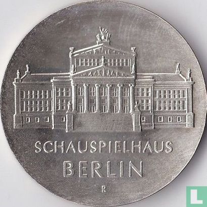 GDR 10 mark 1987 "750th anniversary Schauspielhaus theater of Berlin" - Image 2
