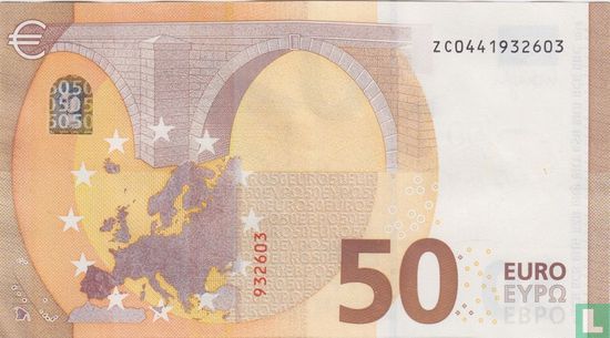 Eurozone 50 Euro Z - C - Afbeelding 2