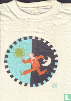 T-shirt zon en maan