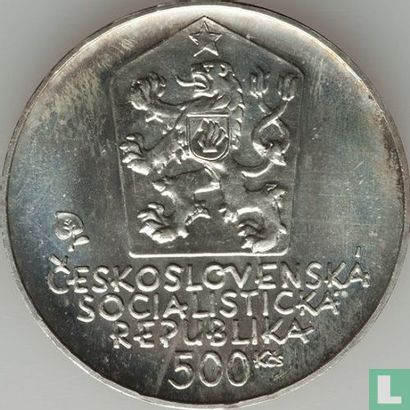 Tchécoslovaquie 500 korun 1981 "125th anniversary Death of L'udovít Štúr" - Image 2