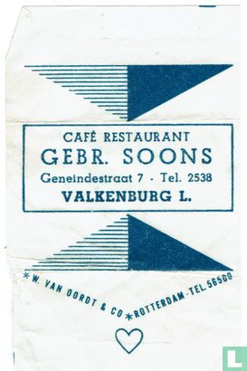 Café Restaurant Gebr. Soons