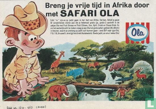 Breng je vrije tijd in Afrika door met safari Ola