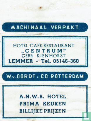 Hotel Café Restaurant "Centrum"