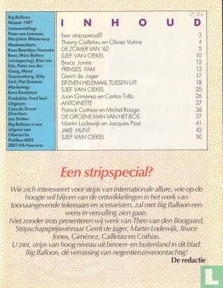 Big Balloon Stripspecial najaar 1987 - Bild 3
