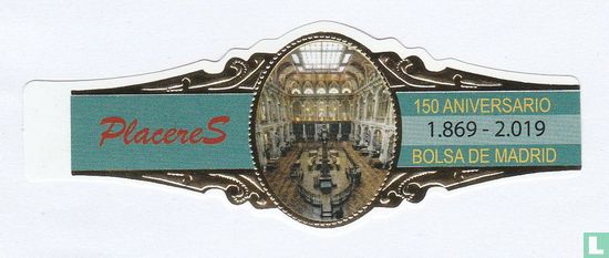 Placeres - 150 Aniversario 1869-2019 Bolsa de Madrid - Bild 1