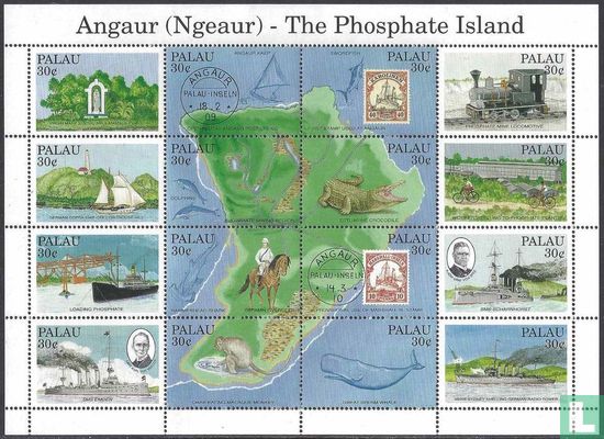Angaur, het fosfaat-eiland