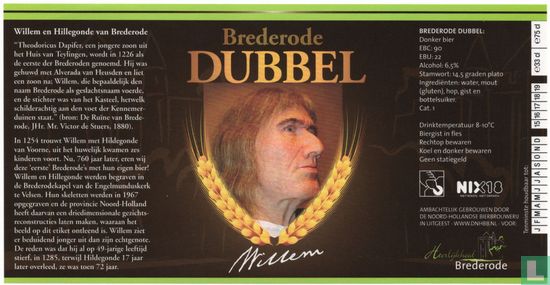 Brederode Willem Dubbel - Afbeelding 1
