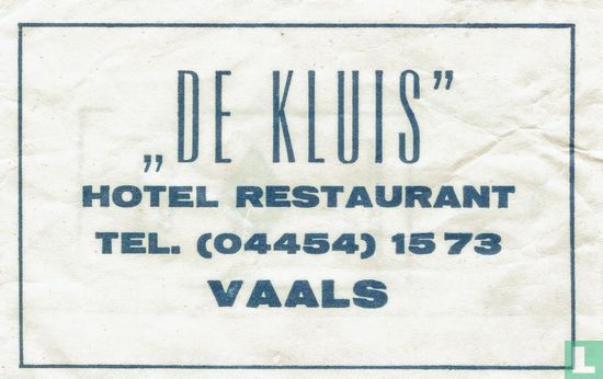 "De Kluis" Hotel Restaurant - Afbeelding 1