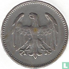 German Empire 1 mark 1924 (G) - Image 2