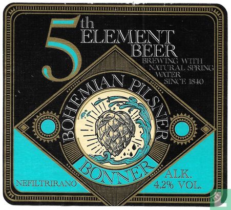 5th Element Beer - Bohemian Pilsner - Afbeelding 1