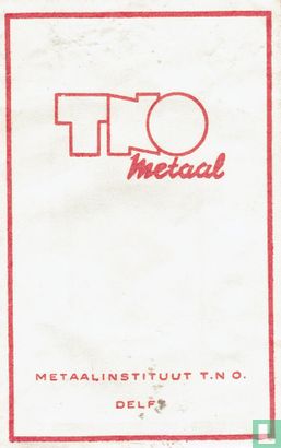 TNO Metaal - Afbeelding 1