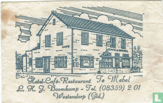 Hotel Café Restaurant  Te Mebel - Bild 1