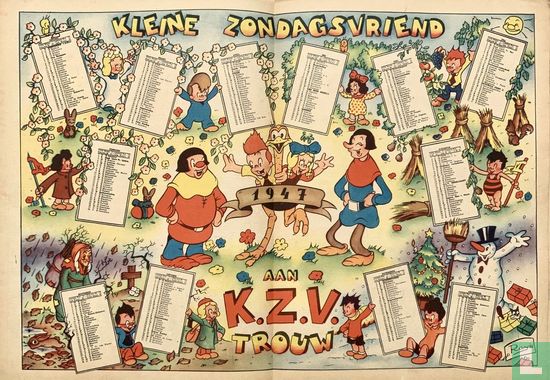 KZV kalender 1947