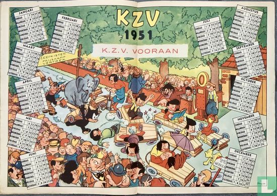 KZV kalender 1951