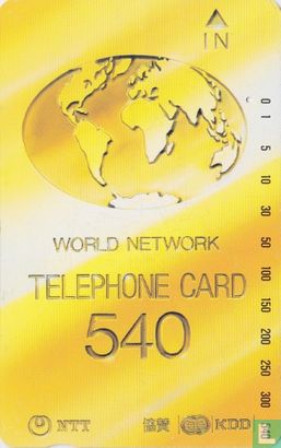 World Network Telephone Card 540 - Bild 1