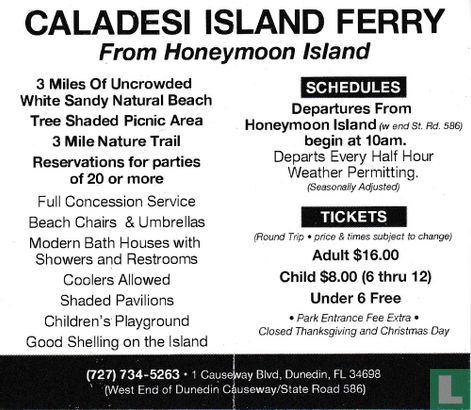 Caladesi Island Ferry - Image 3