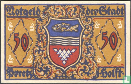 Preetz, Ville - 50 Pfennig 1921 - Image 1