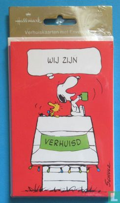 Snoopy - Verhuis Kaarten met Enveloppen - Image 1