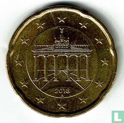 Allemagne 20 cent 2018 (A) - Image 1