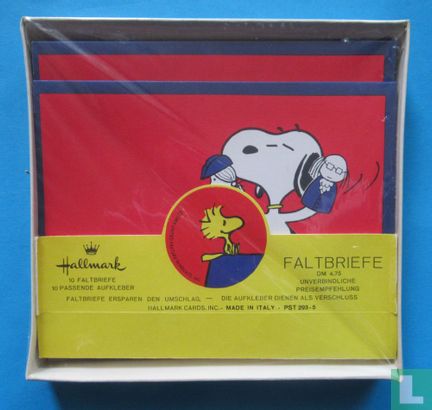 Snoopy schrijfkaarten en afsluitzegels - Bild 1