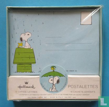 Snoopy schrijfkaarten en afsluitzegels - Bild 3
