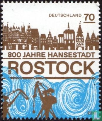 800 jaar Hanzestad Rostock