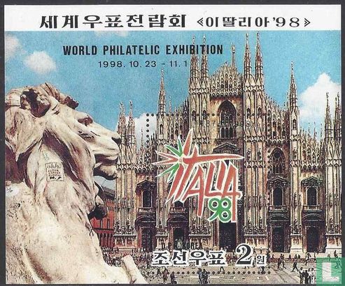 Postzegeltentoonstelling ITALIA 1998