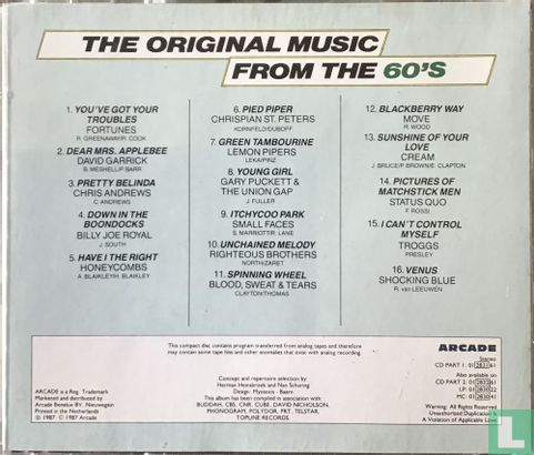 The Original Music From The 60's Volume 3 Part One - Bild 2
